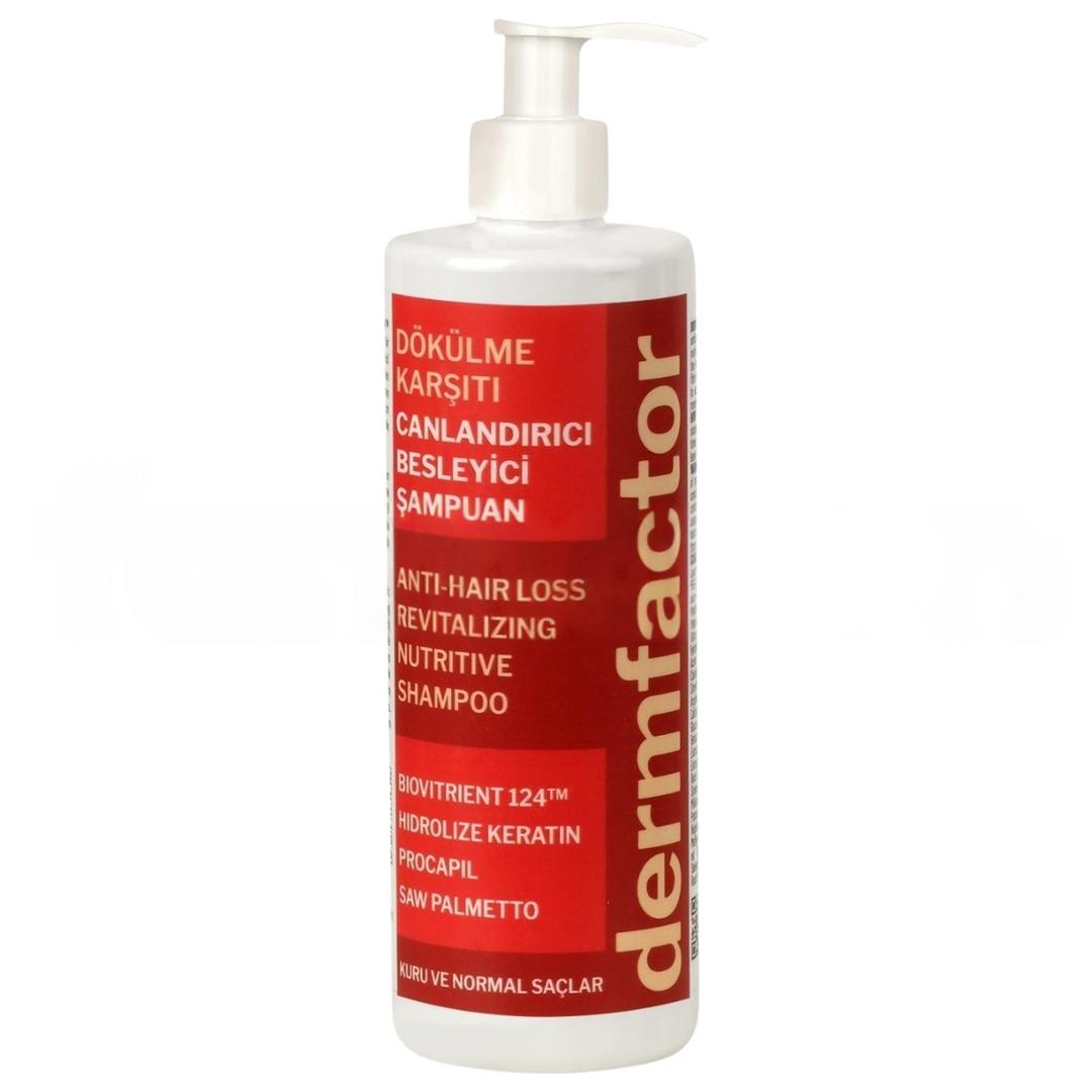 Dermfactor Dökülme Karşıtı Canlandırıcı Şampuan Kuru ve Normal Saçlar İçin 400 ml