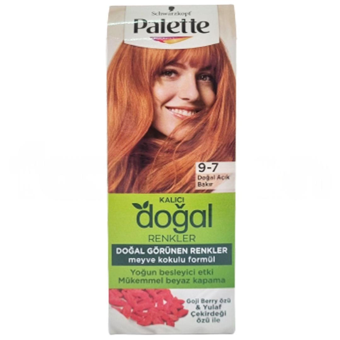 Palette Doğal Renkler - Doğal Açık Bakır 9-7