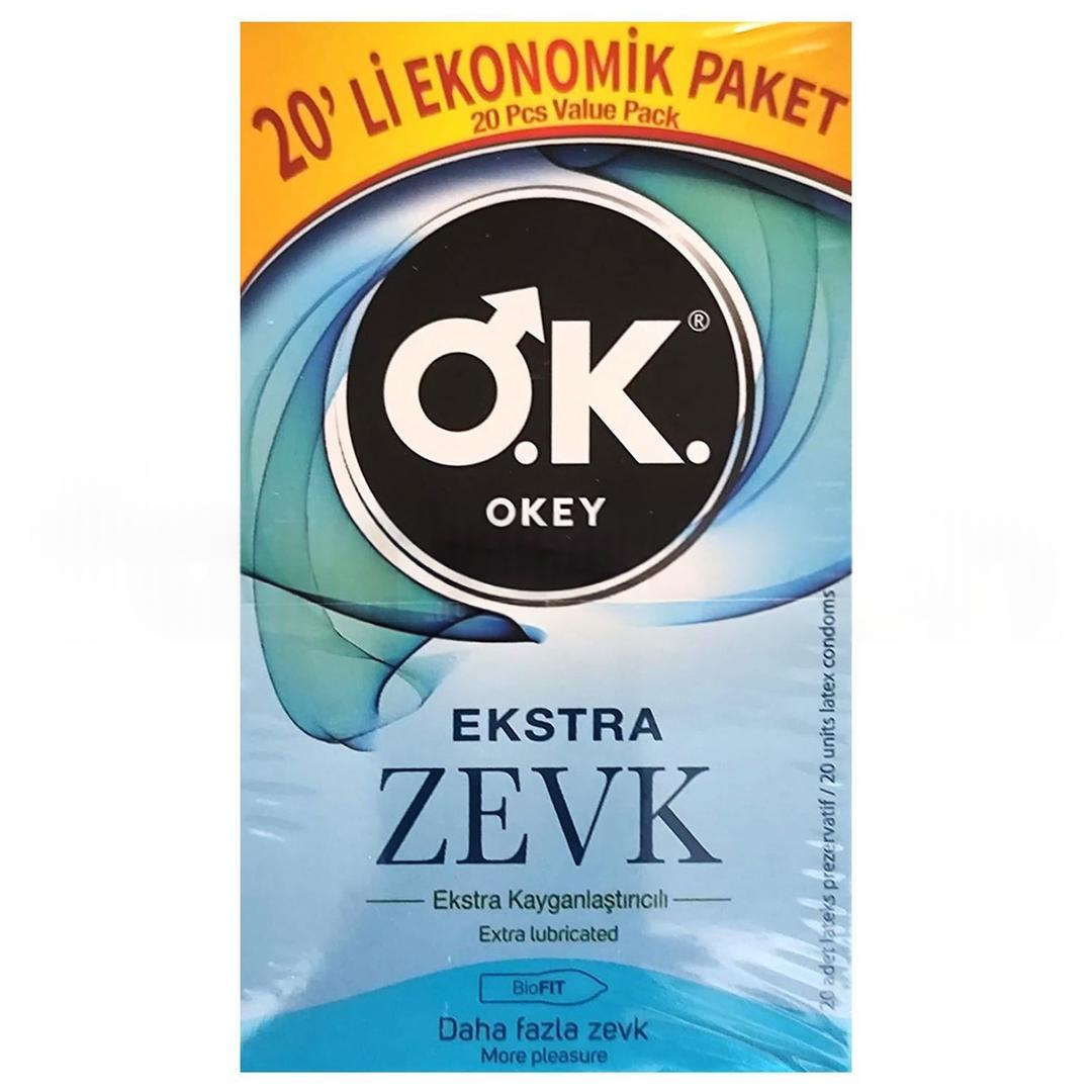 Okey Prezervatif Ekstra Zevk 20'Li