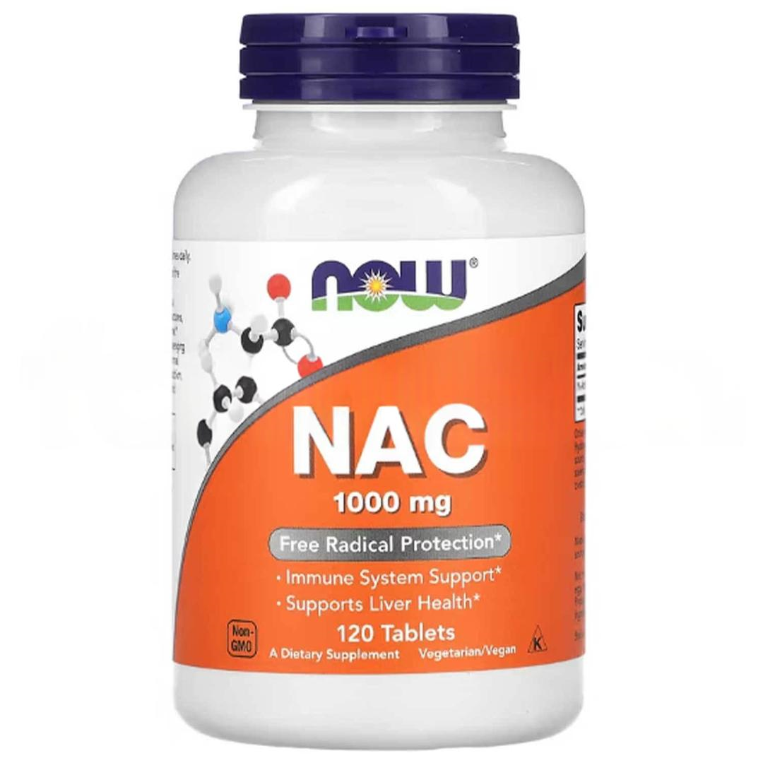 Now Foods NAC 1000 mg 120 Tablets - İthal