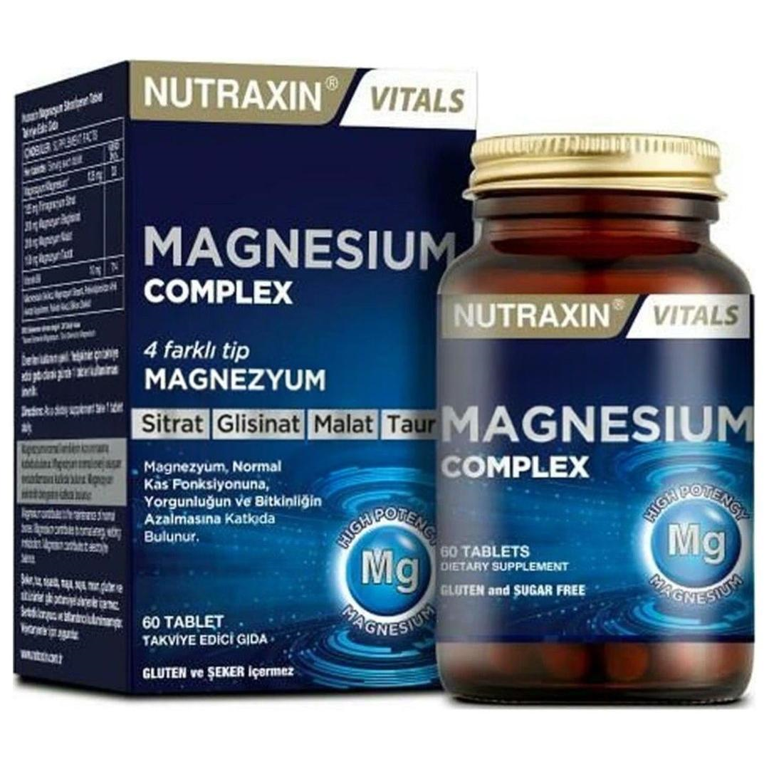 Nutraxin Magnesium Complex Vitamin B6 60 Tablet - 2 Adet