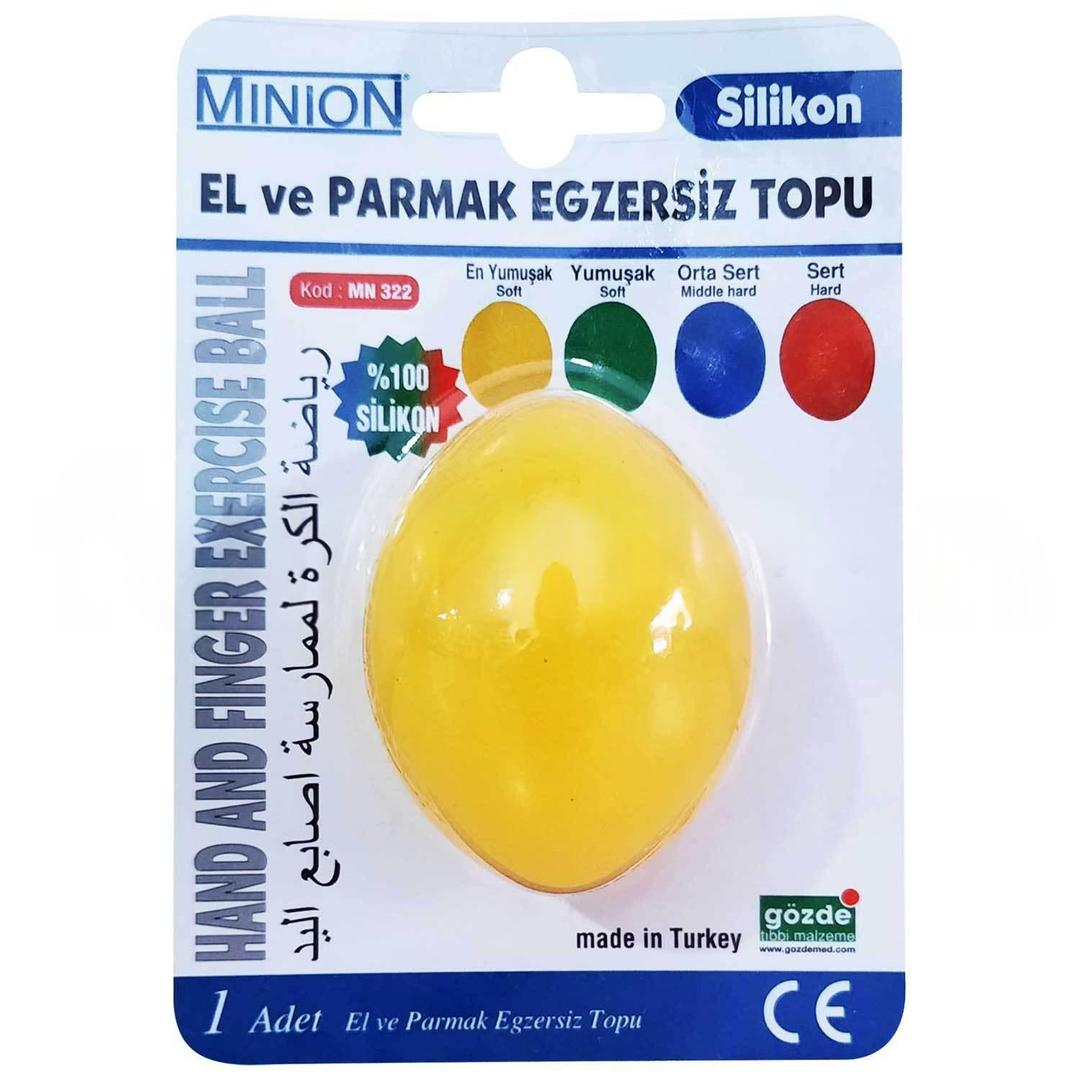 Minion El ve Parmak Egzersiz Topu En Yumuşak Sarı