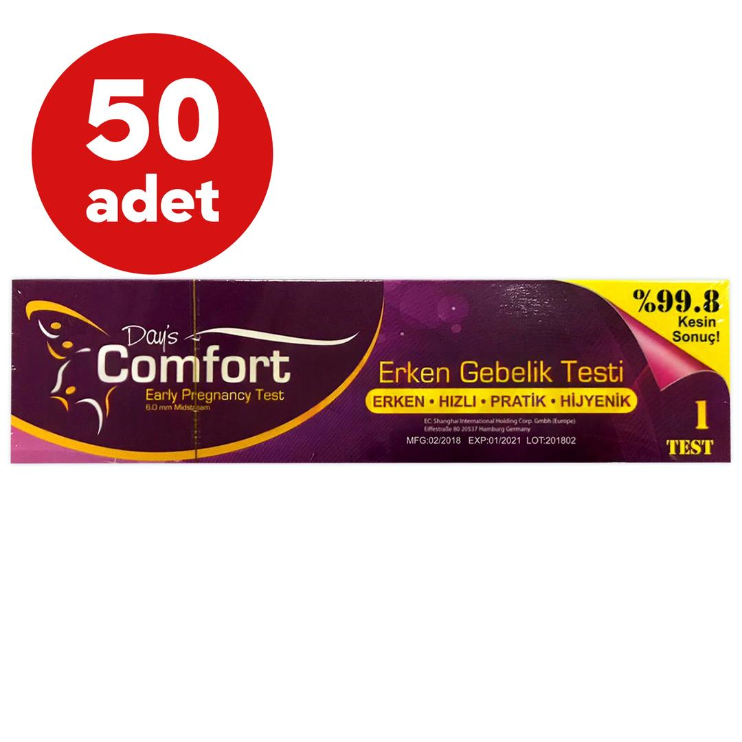 Day's Comfort Erken Gebelik Testi - 50 Adet