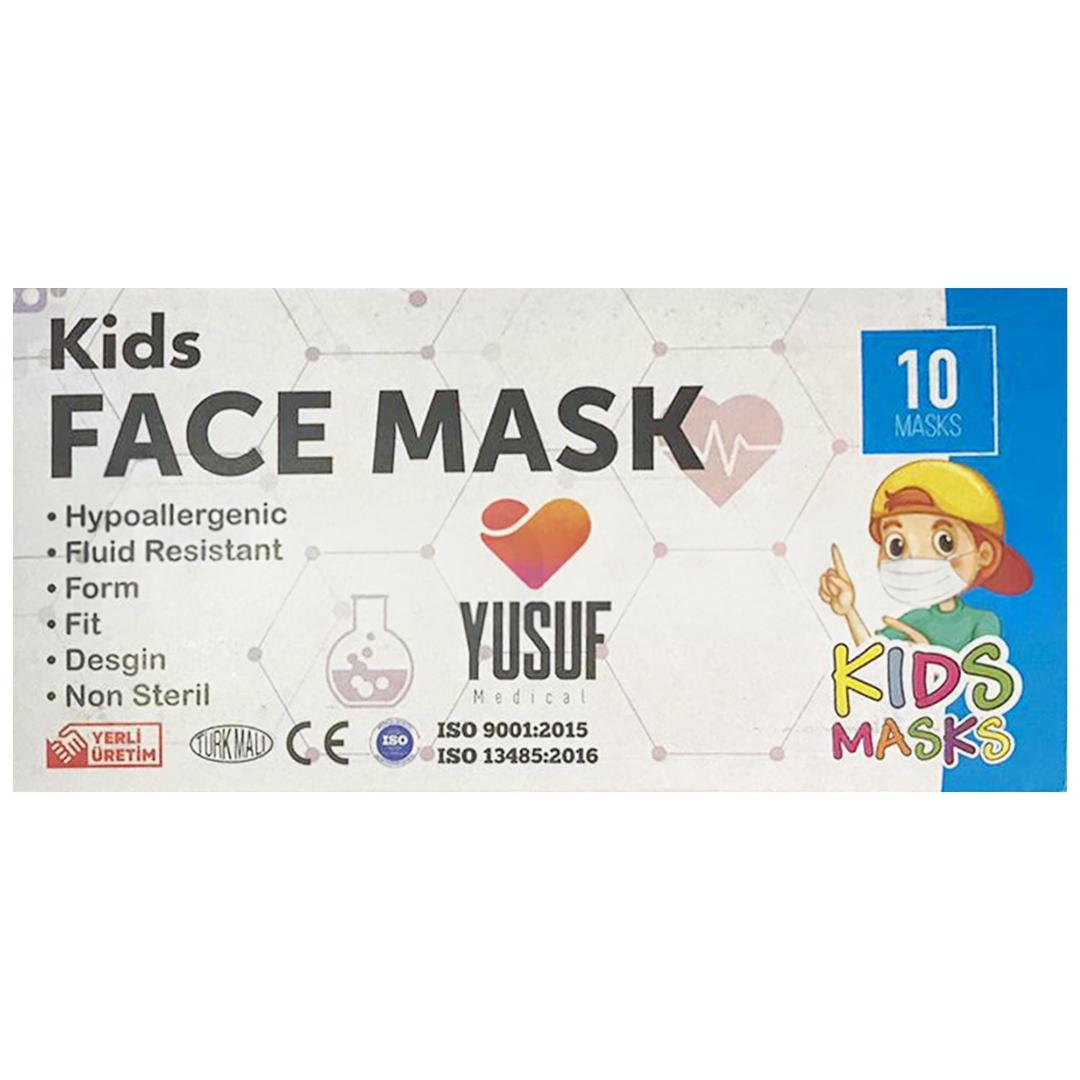 Yusuf Medikal 3 Katlı Meltblown Desenli Erkek Cerrahi Maske Telli 50'li