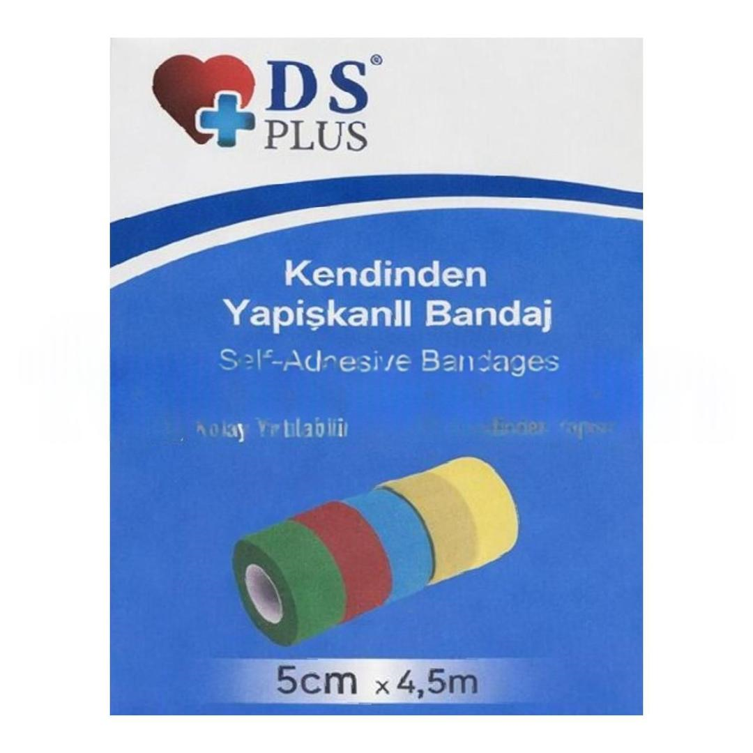 Ds Plus Coban Bandaj 5 cm x 4,5 m - Ten Rengi