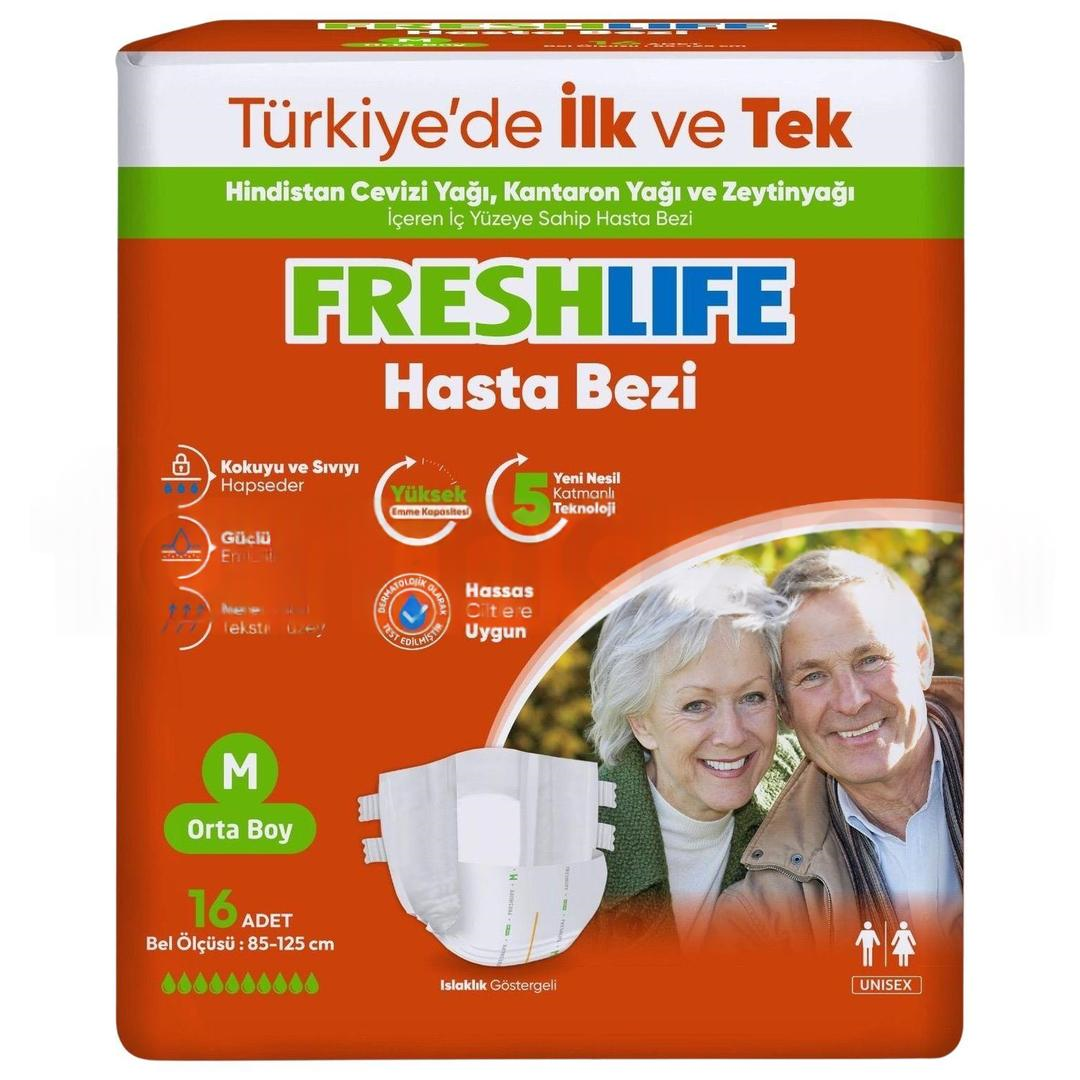 Freshlife Hasta Bezi Medium 16'lı