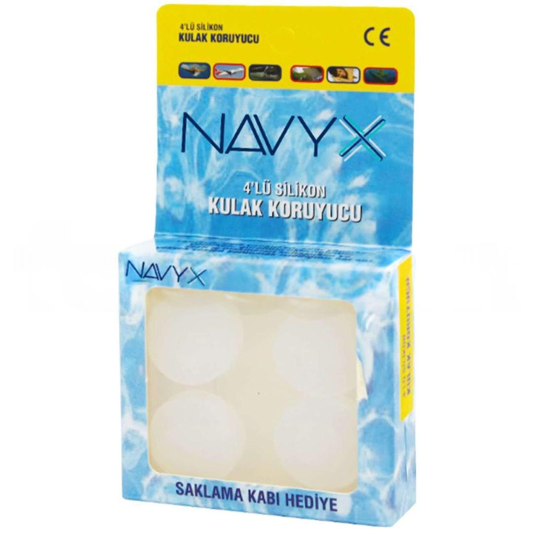 Navyx Silikon Kulak Koruyucu 4'lü