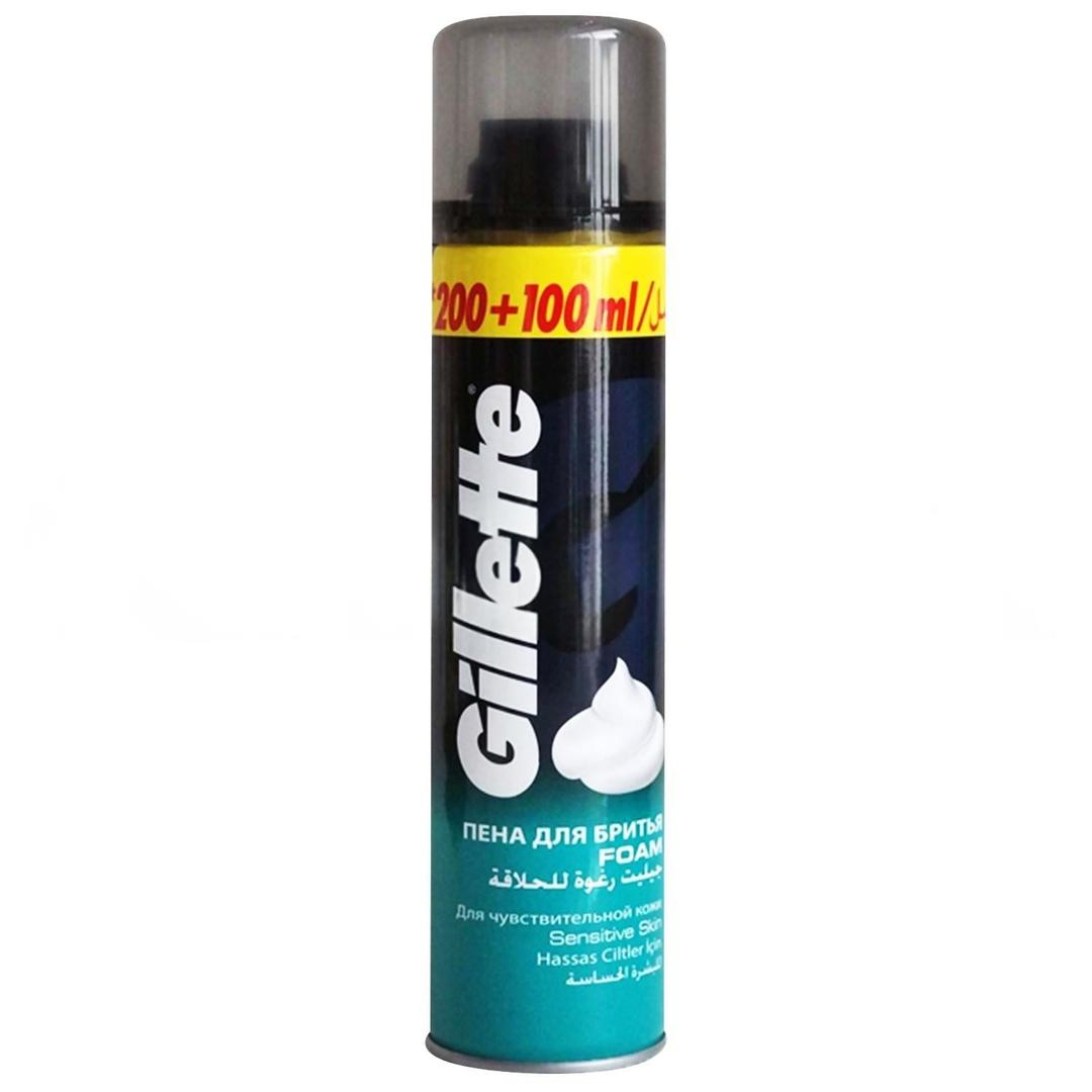 Gillette Hassas Tıraş Köpüğü 200 + 100 ml