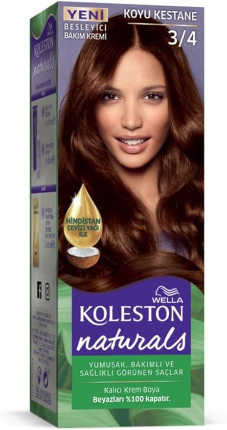 Koleston 3.4 Koyu Kestane Saç Boyası