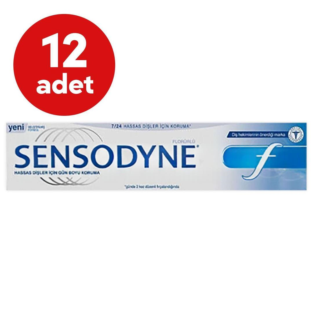 Sensodyne F Florürlü Diş Macunu 100 ml 12'li
