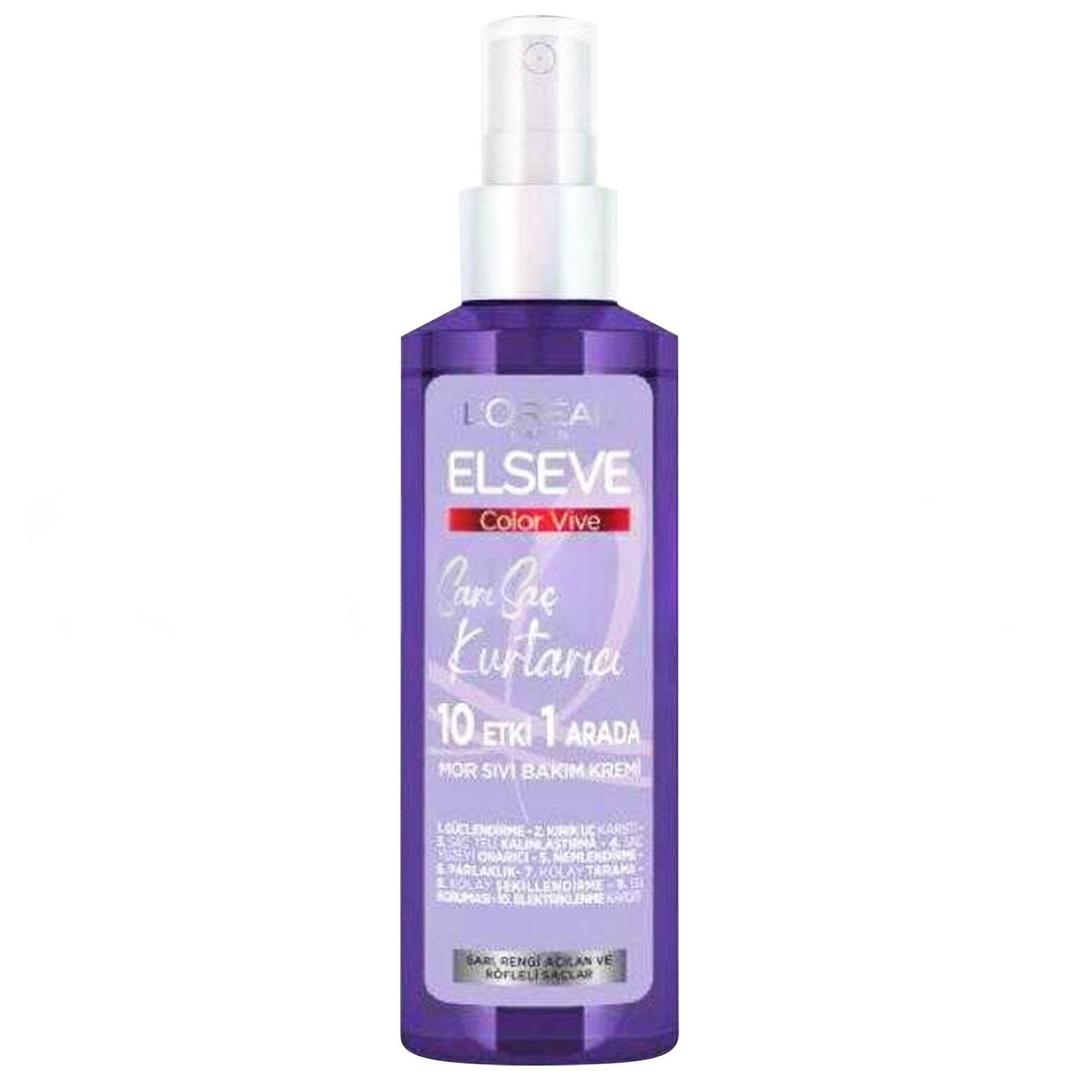 Elseve Turunculaşma Karşıtı Mor Saç Spreyi 150 ml