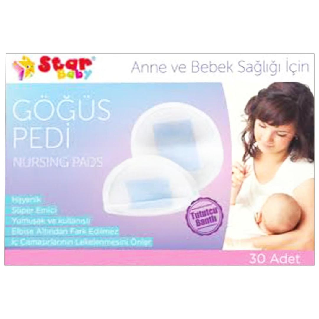 Star Baby Göğüs Pedi 30'lu