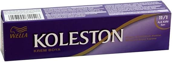 Wella Koleston 11/1 Açık Küllü Sarı Tüp Saç Boyası