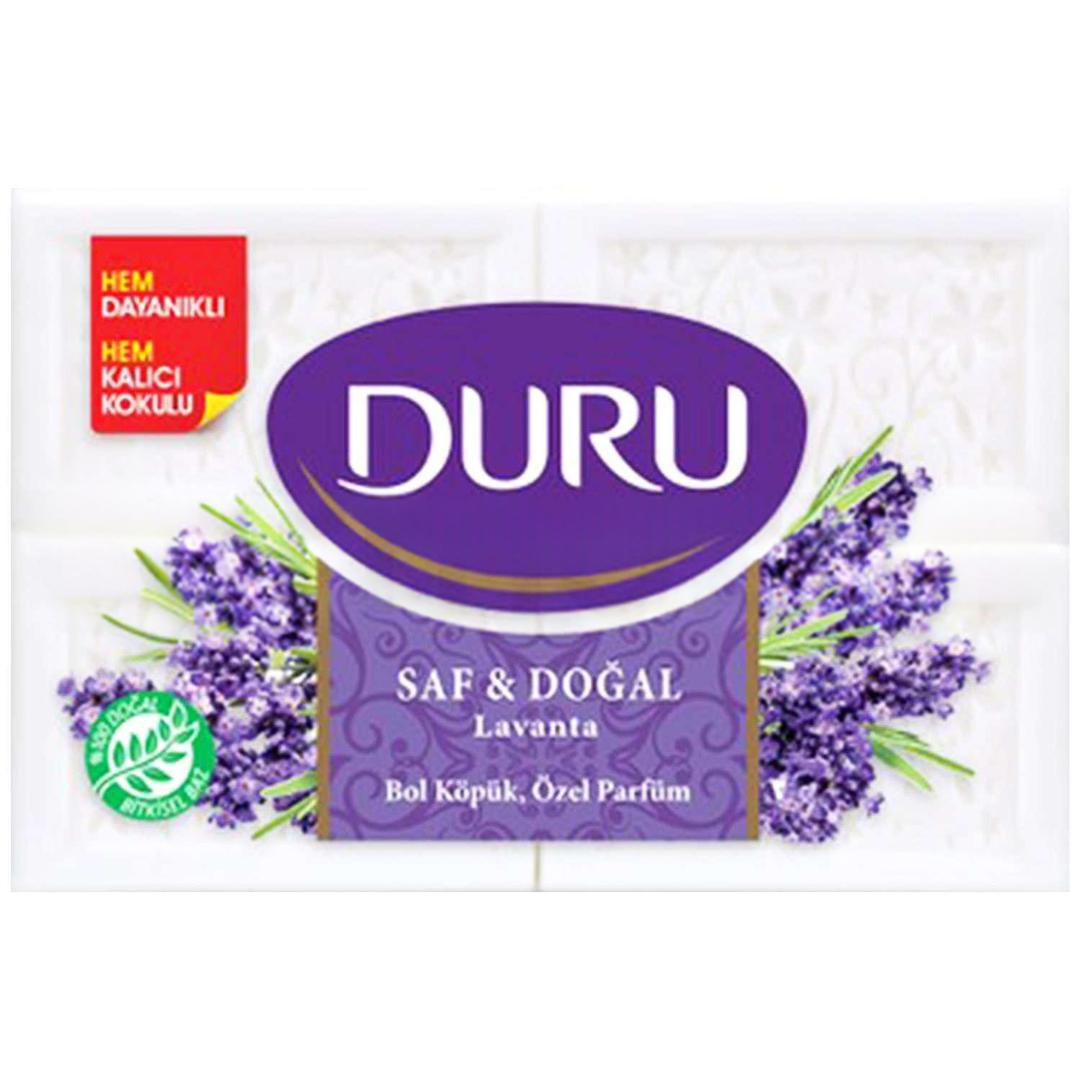 Duru Saf & Doğal Sabun Lavanta 4 x 150 gr