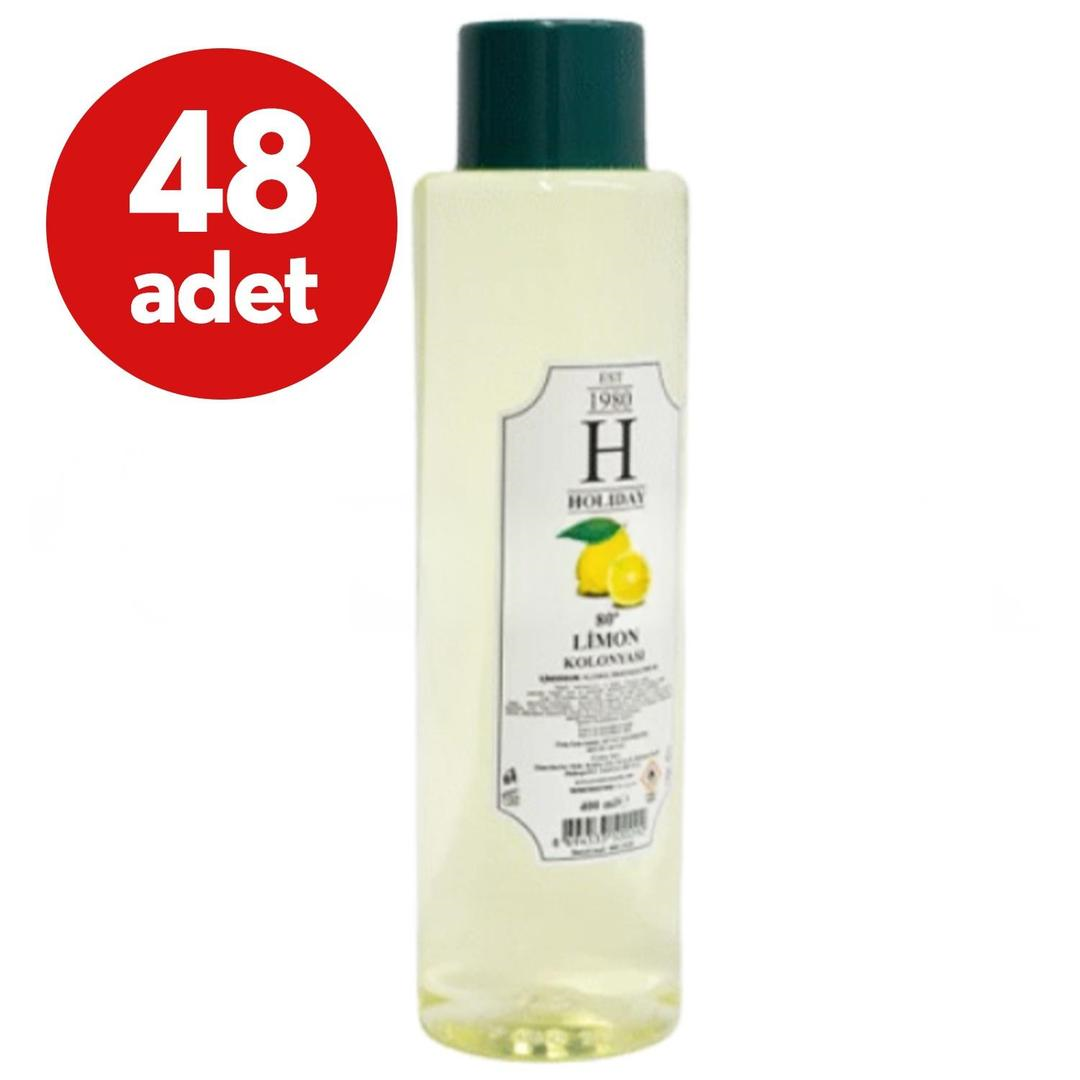 Holiday Limon Kolonya 400 ml - 48 Adet