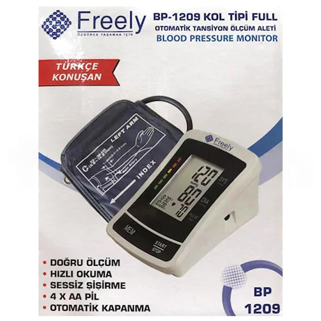 Freely BP-1209 Koldan Ölçer Dijital Tansiyon Aleti Türkçe Konuşan