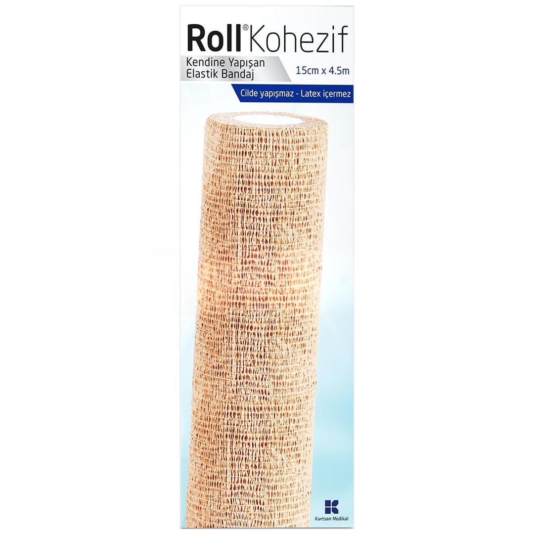 Roll Kohezif Bandaj 15 x 4,5 cm