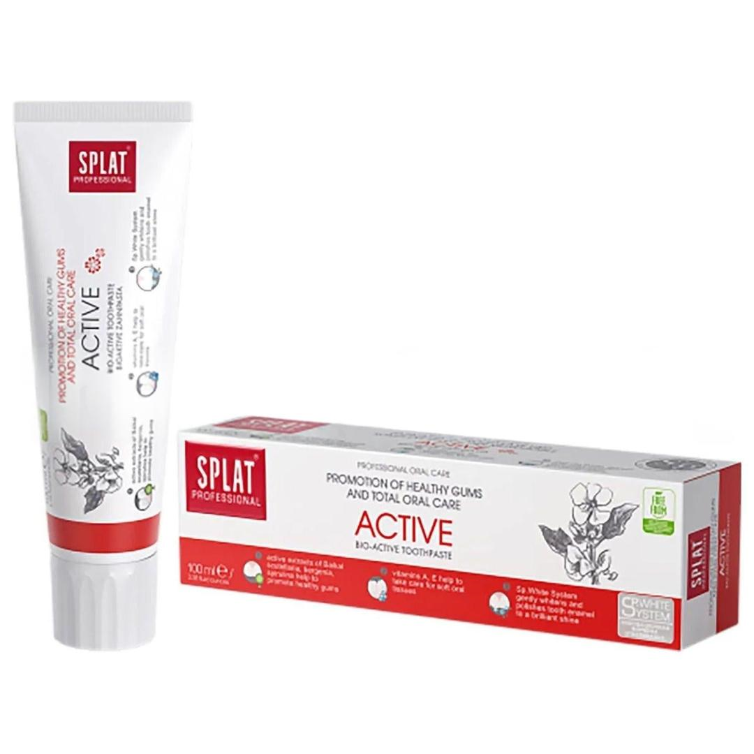 Splat Active Kamsamlı Diş Macunu 100 ml - 2 Adet