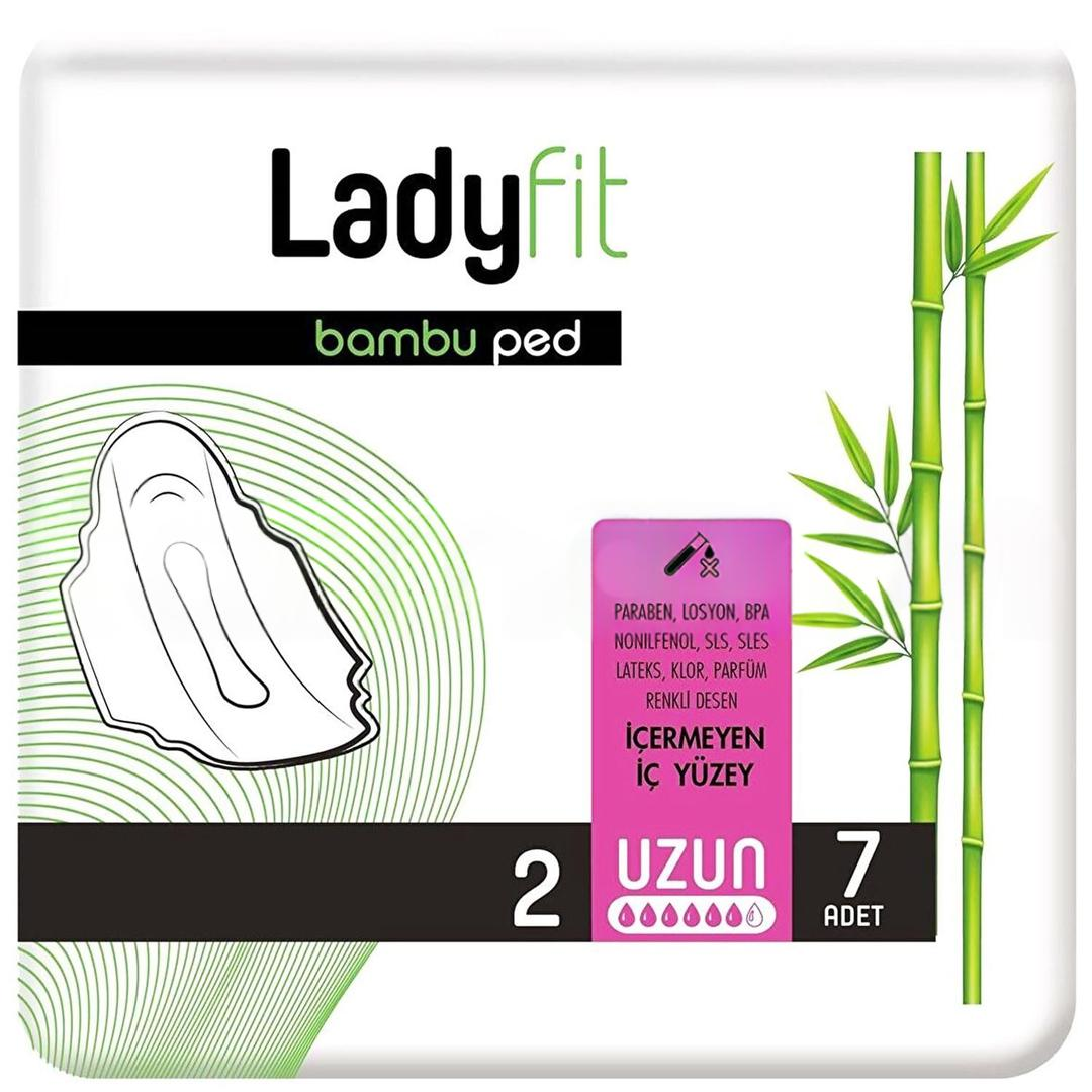Ladyfit Bambu Ped Uzun 7'li