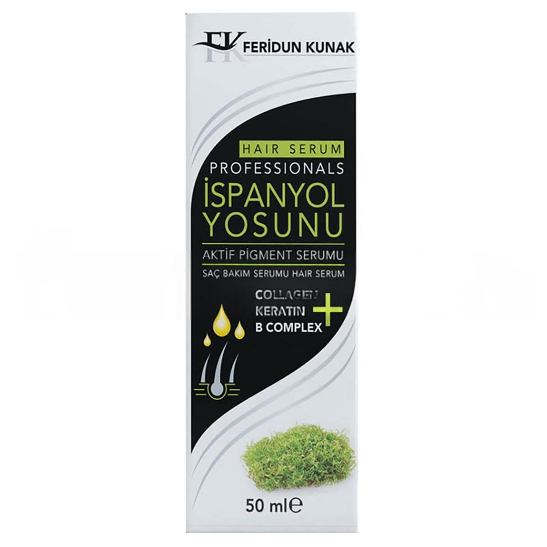 Feridun Kunak İspanyol Yosunu Collagen Keratin B Complex Hair Serum 50 ml