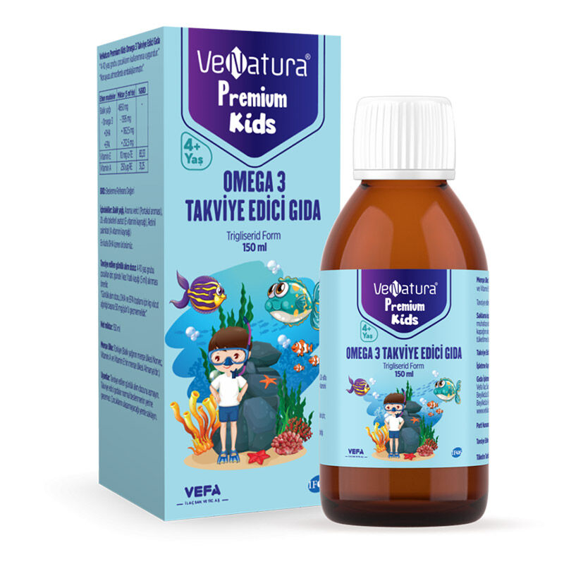 Venatura Premium Kids 150 ml Omega 3 Şurup
