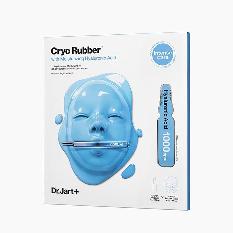 Dr.Jart+ Cryo Rubber Hyaluronik Asitli Nemlendirici Yüz Maskesi 4g + 40 g