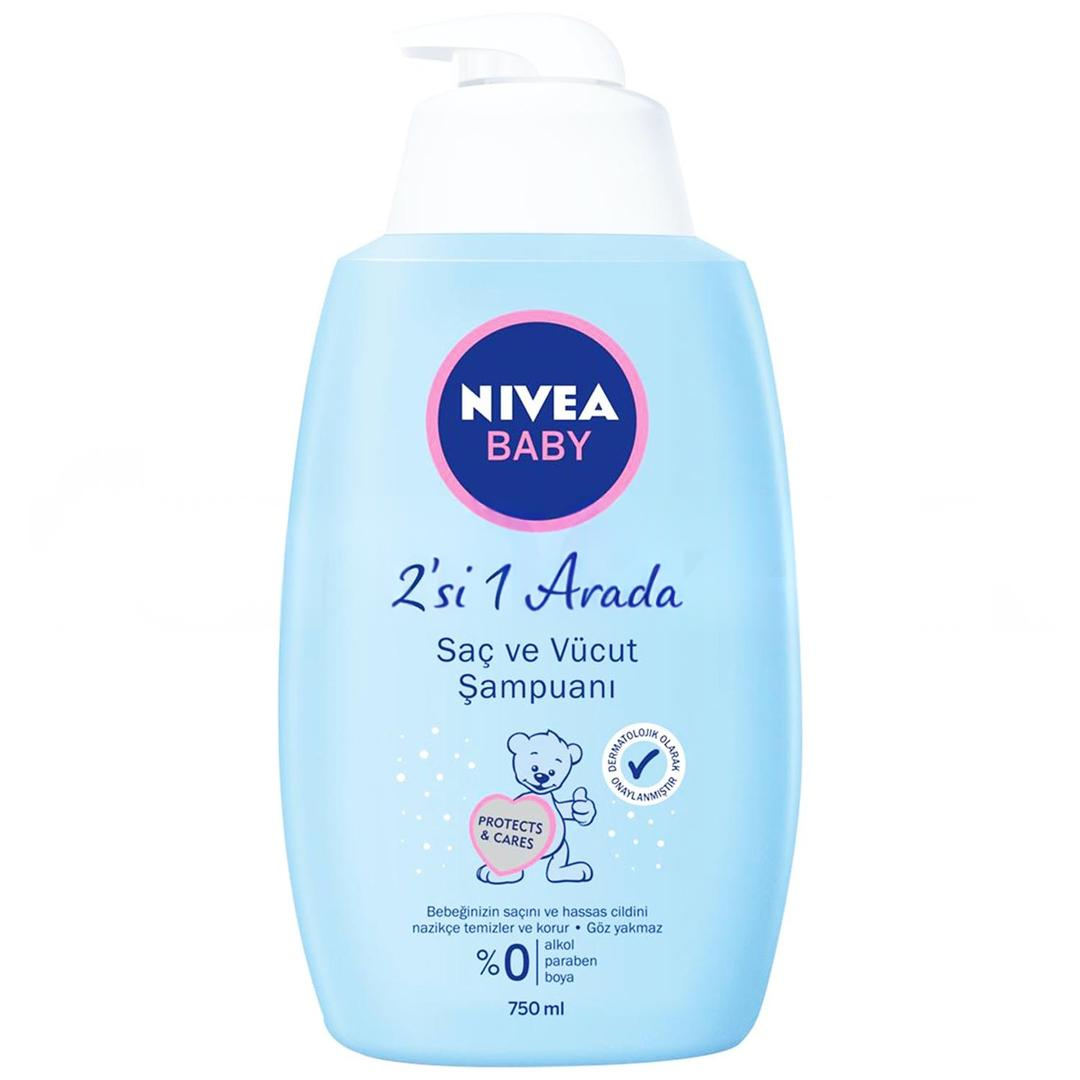 Nivea Baby Şampuan Saç ve Vücut İçin 750 ml