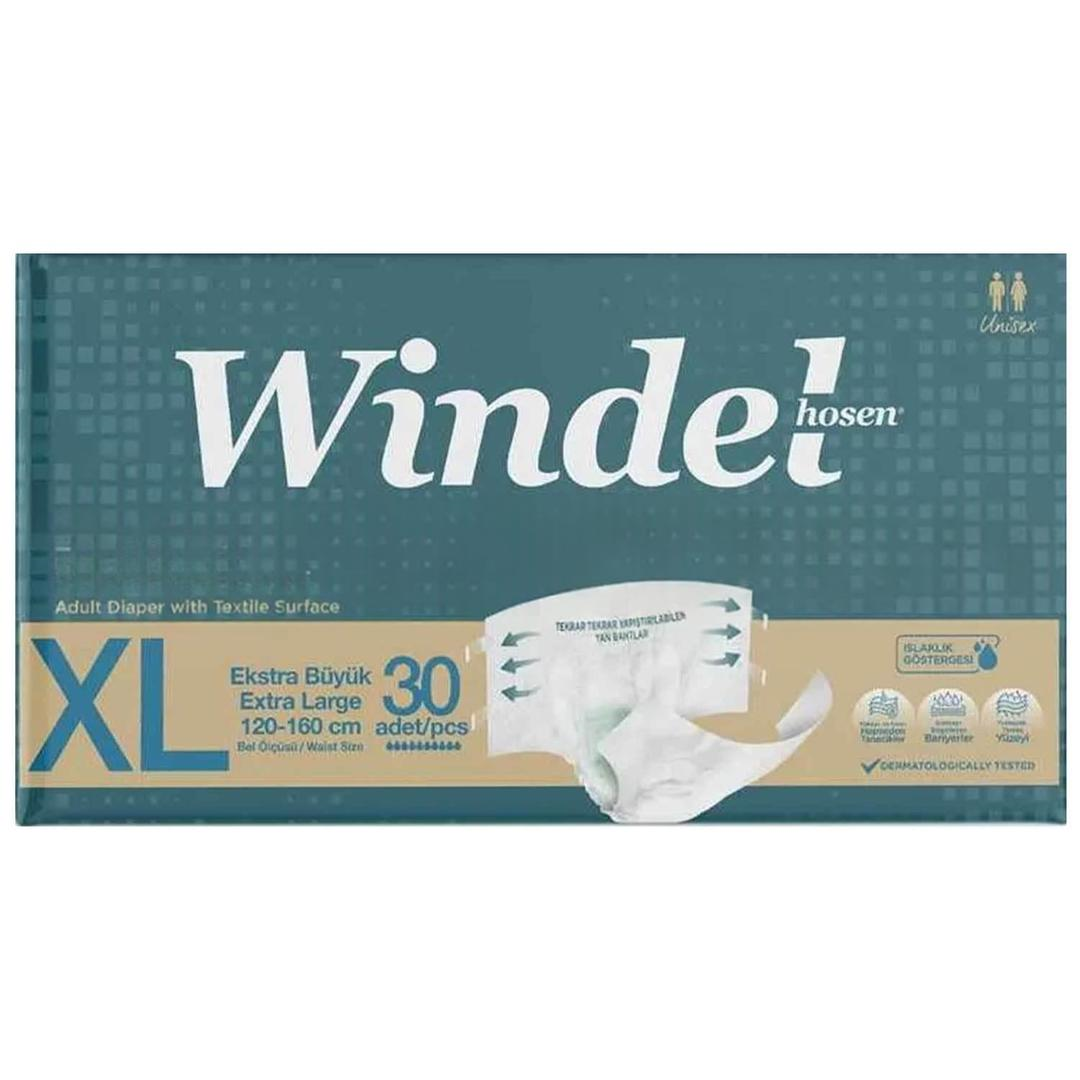 Windelhosen Bel Bantlı Hasta Bezi xLarge 30'lu
