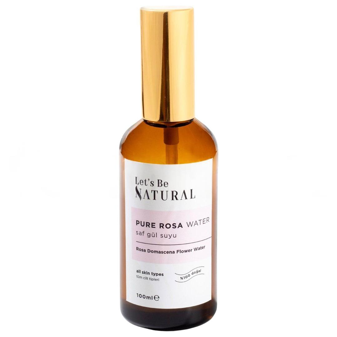 Let's Be Natural Saf Gül Suyu İçeren Micellar Kusursuz Makyaj Temizleme Suyu 200 ml