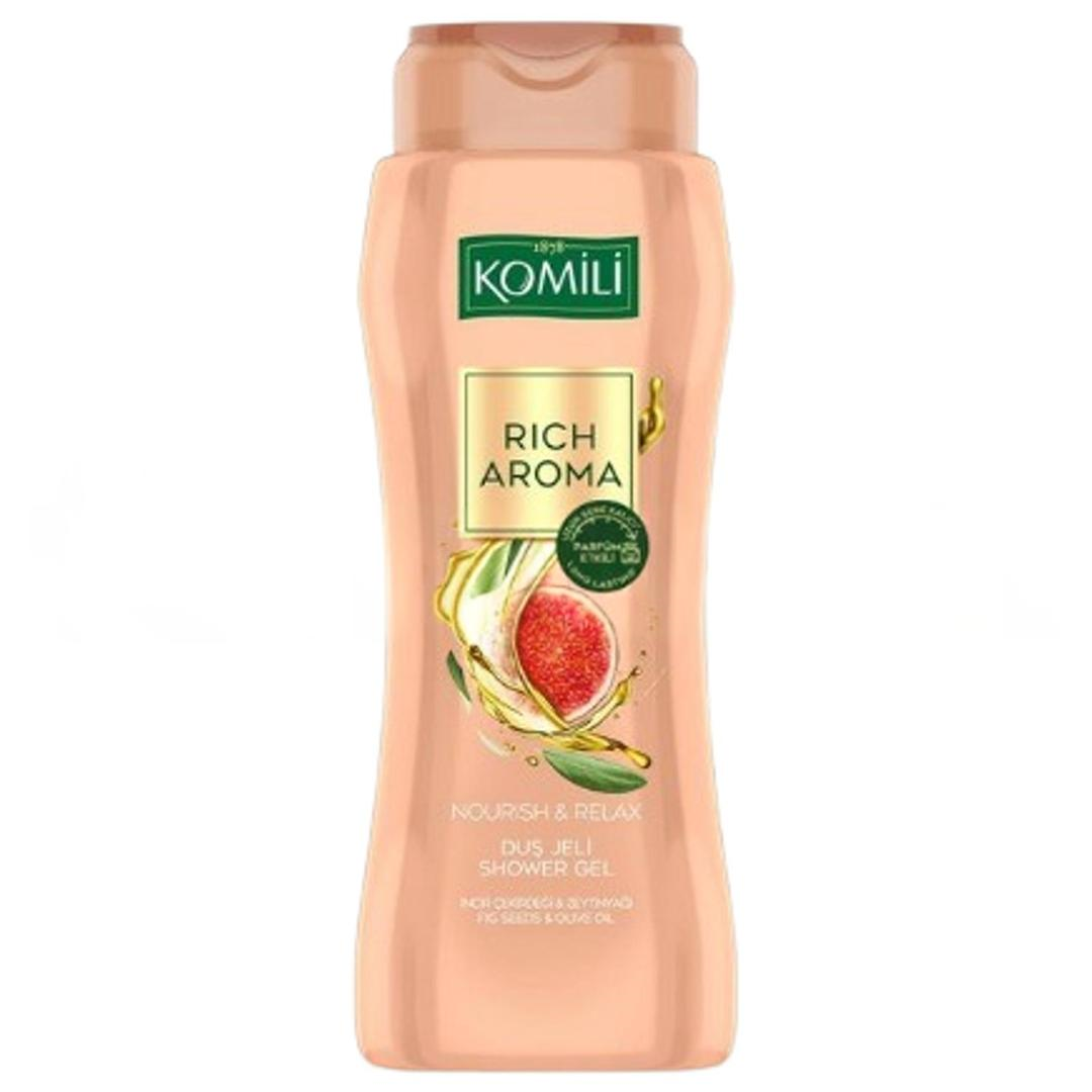 Komili Rich Aroma Nourish & Relax Kalıcı Parfüm Etkili Duş Jeli 500 ml