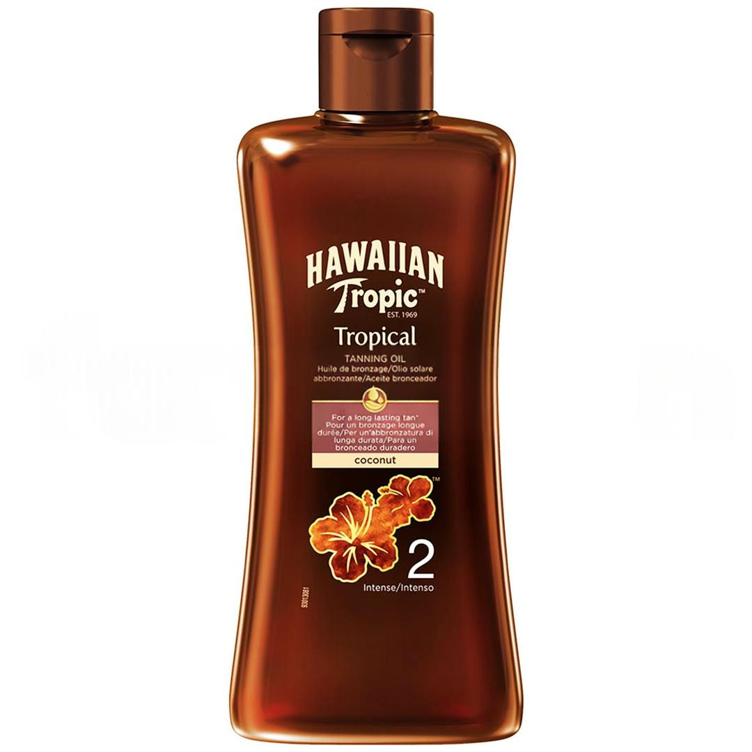 Hawaiian Tropic Oil Protective Tan SPF2 200 ml