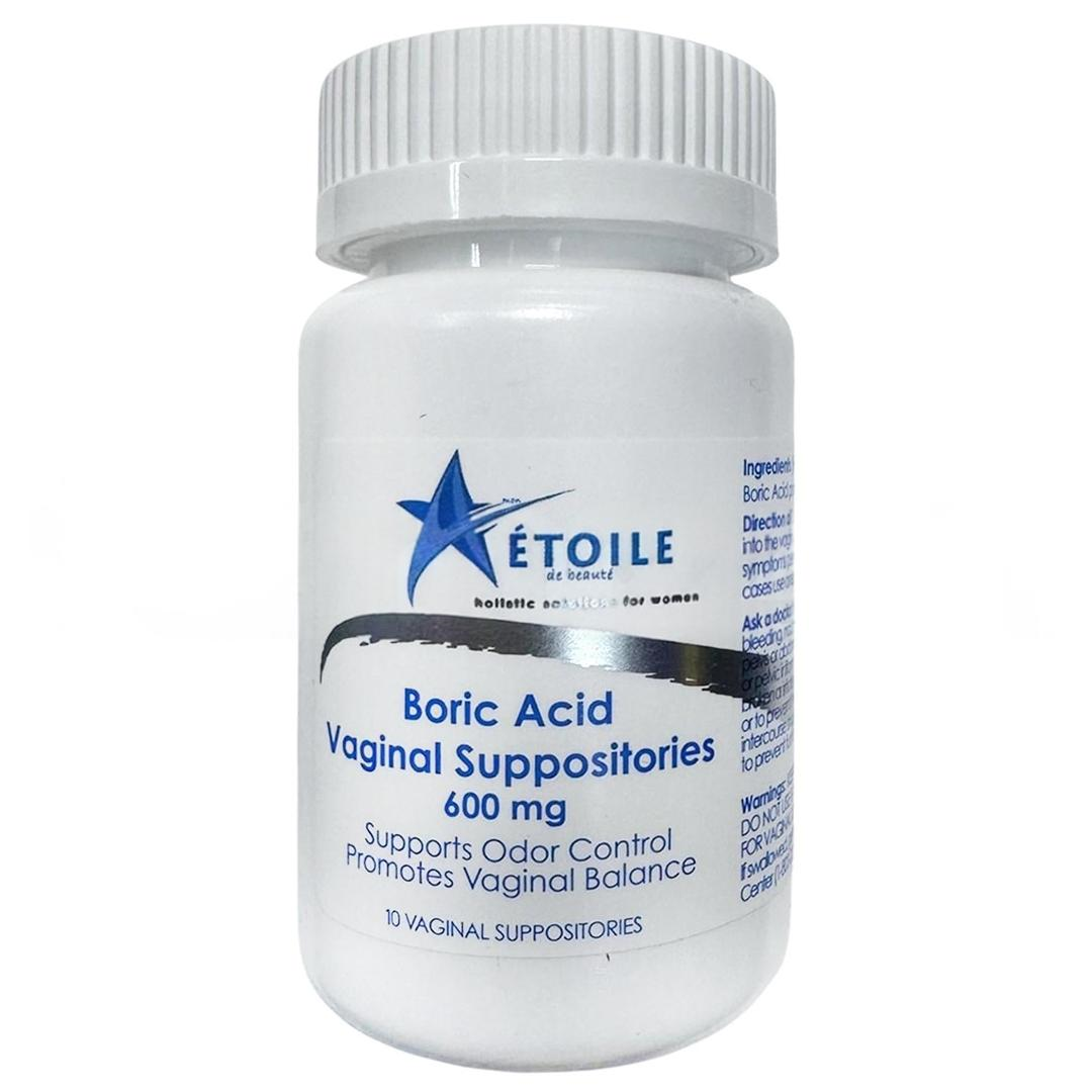 Mon Etoile Boric Acid 600 mg 10 Vajinal Kapsül