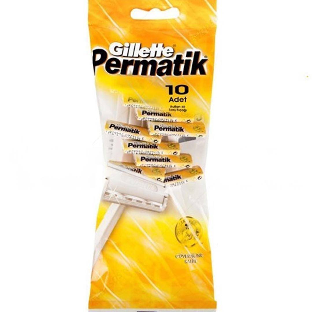 Gillette Permatik Kullan At Tıraş Bıçağı 10'lu