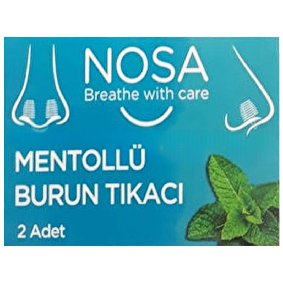 Nosa Mentollü Burun Tıkacı 2'li