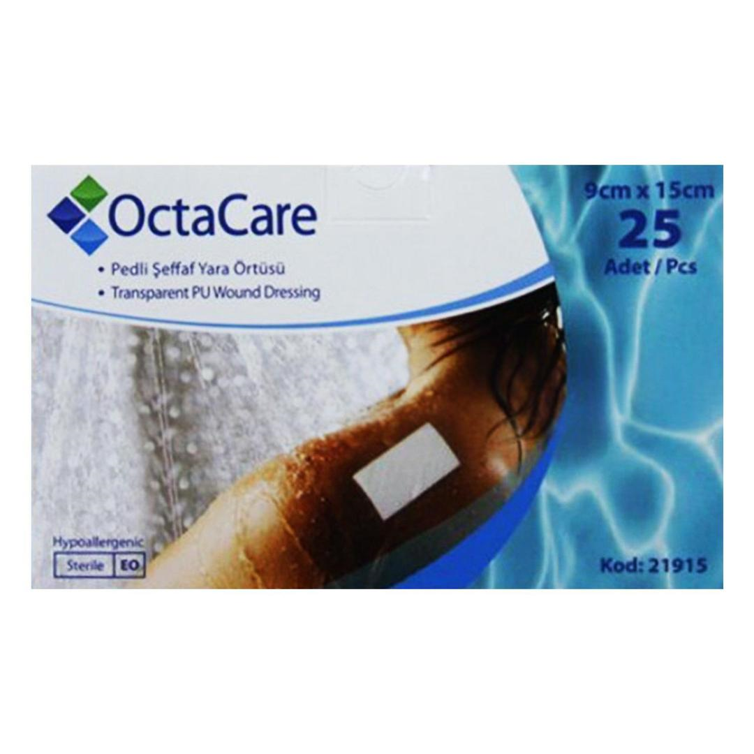 Octacare Şeffaf Pu Film Yara Örtüsü 9x15 cm 25'li
