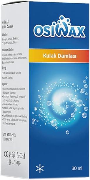 OSIWAX KULAK DAMLASI 30 ML