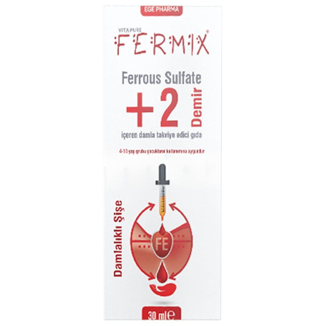 Fermix +2 Demir Damlası 30 ml - Eski Ambalaj