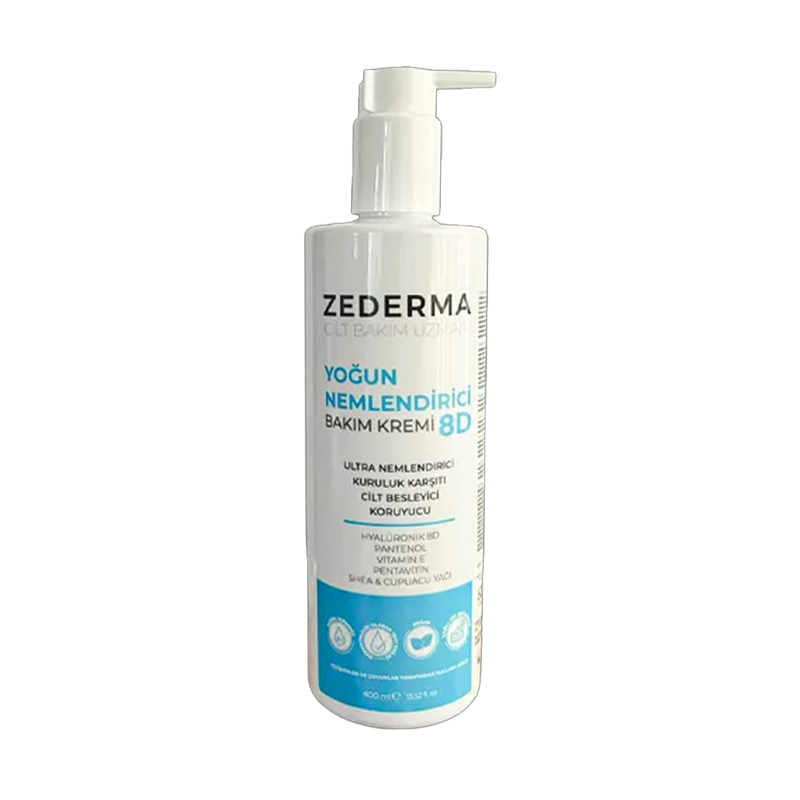 Zederma Yoğun Nemlendirici 8D Krem 400 ml