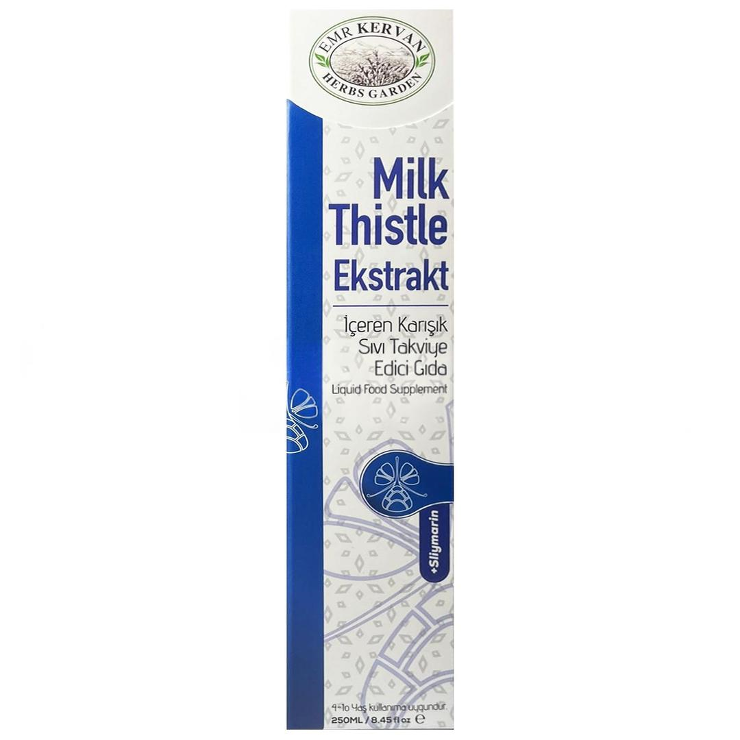 Emr Kervan Herbs Garden Milk Thistle Eksrakt İçeren Takviye Edici Gıda 250 ml