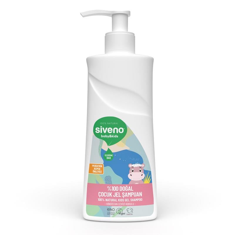 Siveno Doğal Bebek Çocuk Jel Şampuanı 325 ml