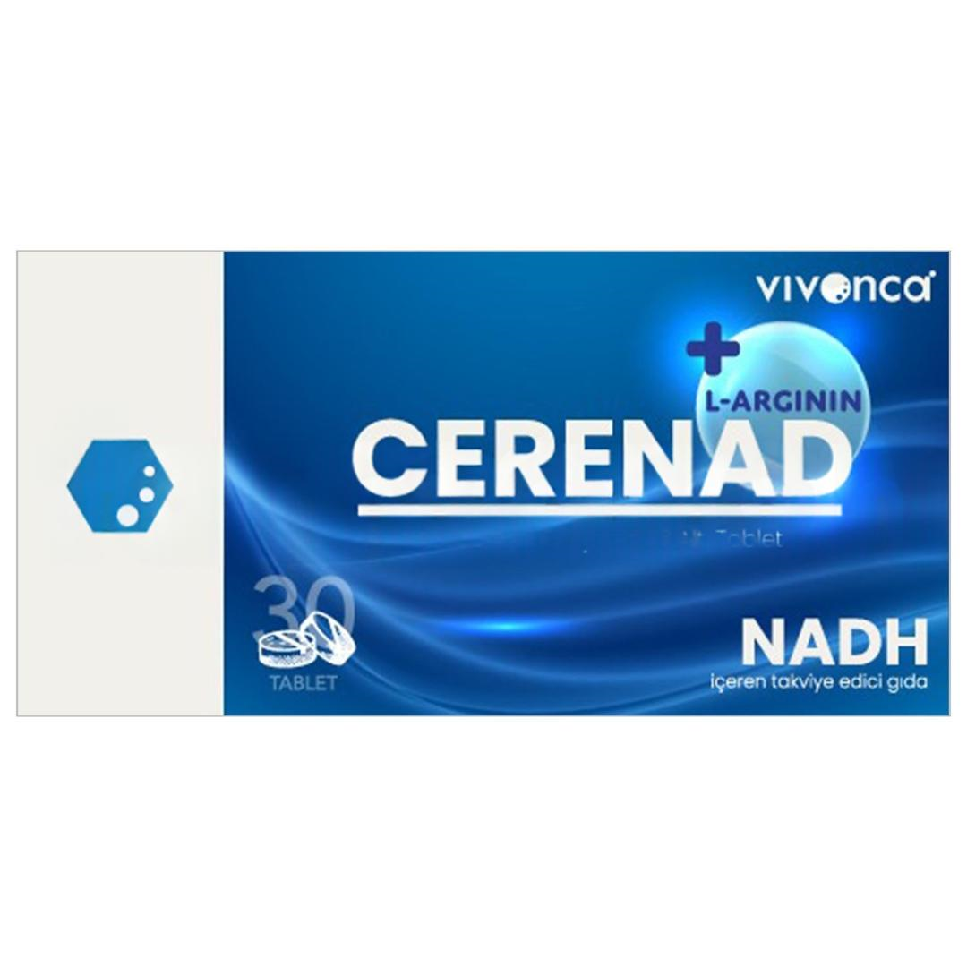 Cerenad L-Arginine Nadh Dilaltı 30 Tablet - Eski Ambalaj