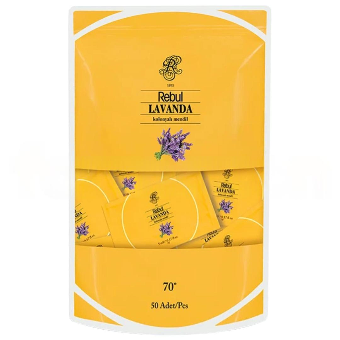 Rebul Lavanta Kolonyalı Mendil 50'li