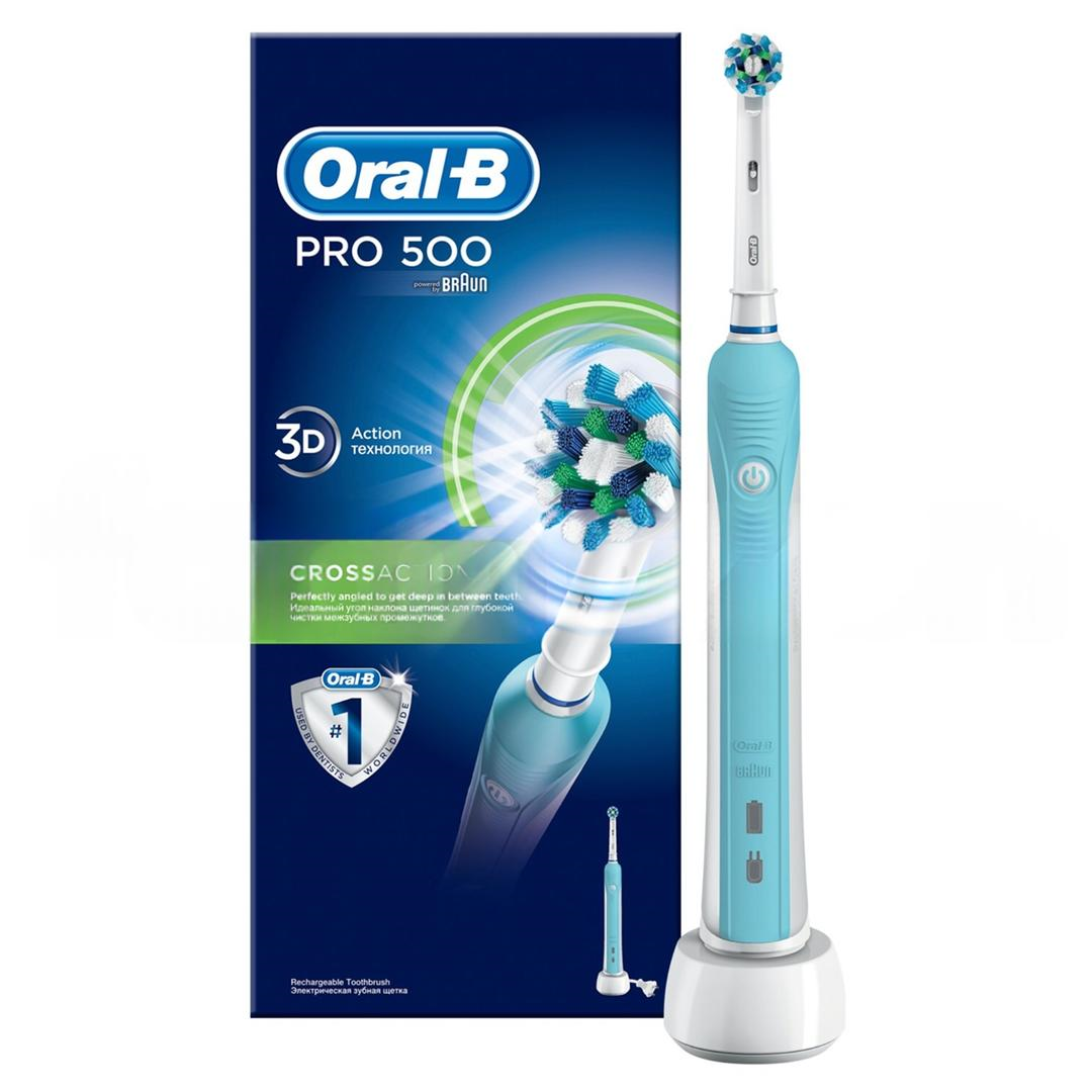 Oral-B Pro 500 Cross Action Şarjlı Diş Fırçası
