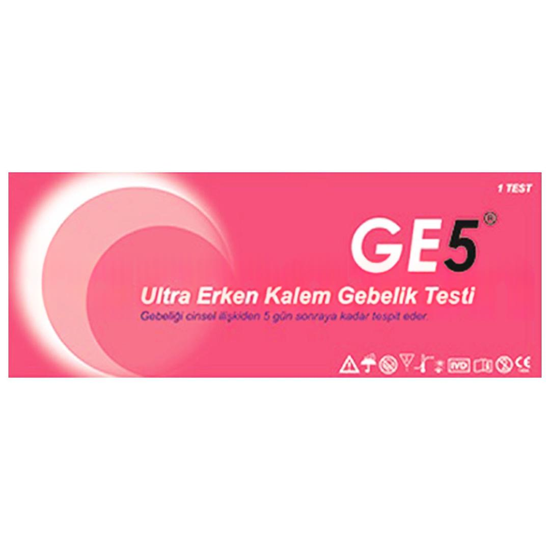 Ge5 Ultra Erken Gebelik Testi