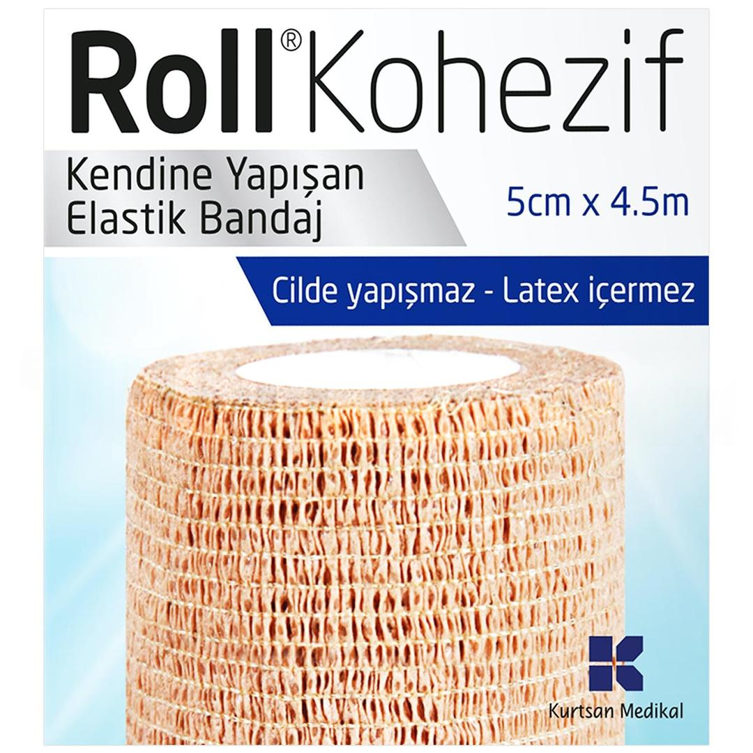 Roll Kohezif Bandaj 5 cm x 4,5 m