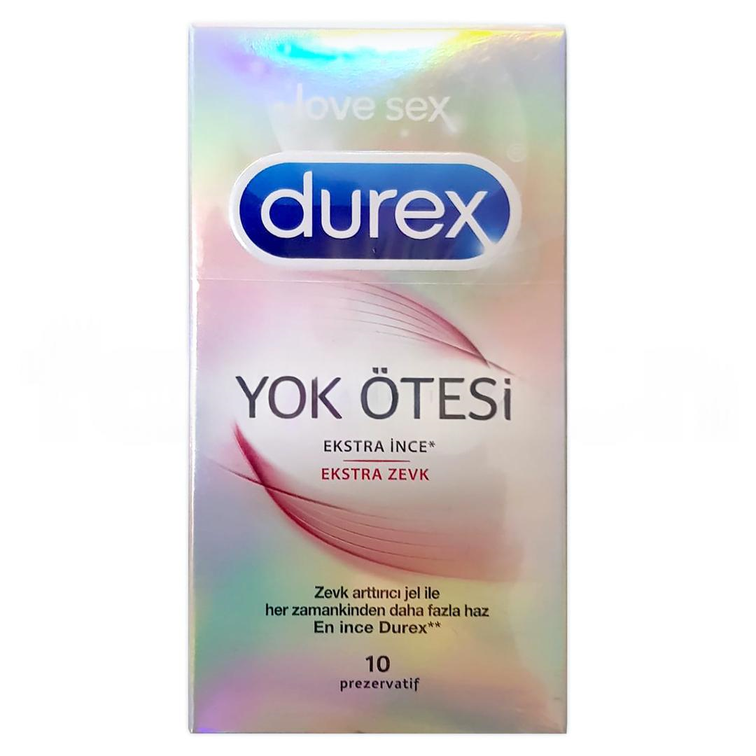 Durex Yok Ötesi Ekstra İnce Ekstra Zevk Prezervatif 10'lu