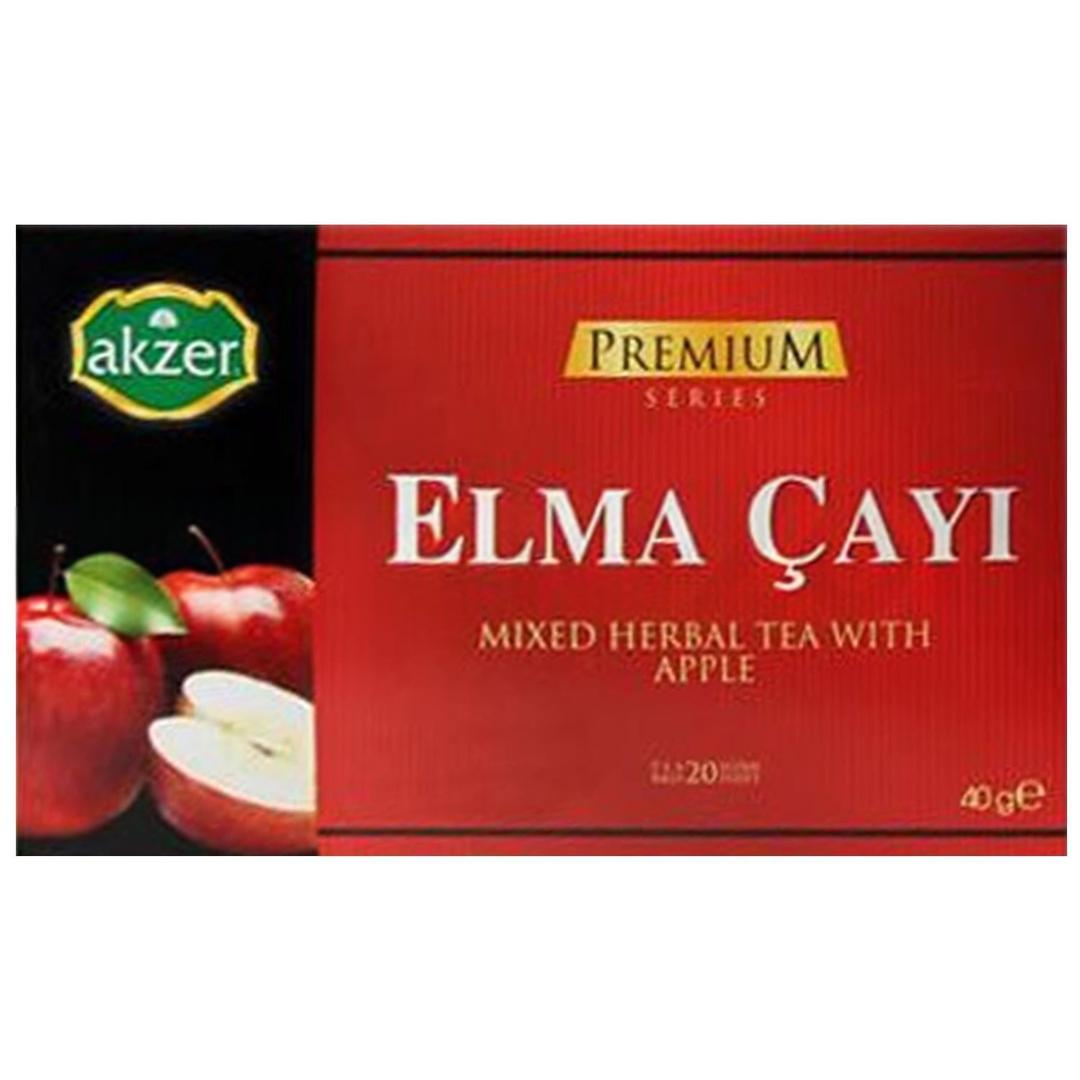 Akzer Tarçınlı Elma Çayı 20'li Süzen Poşet