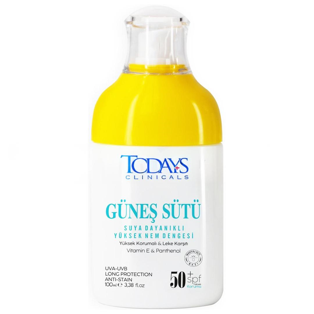 Todays Clinicals Güneş Sütü SPF50 100 ml