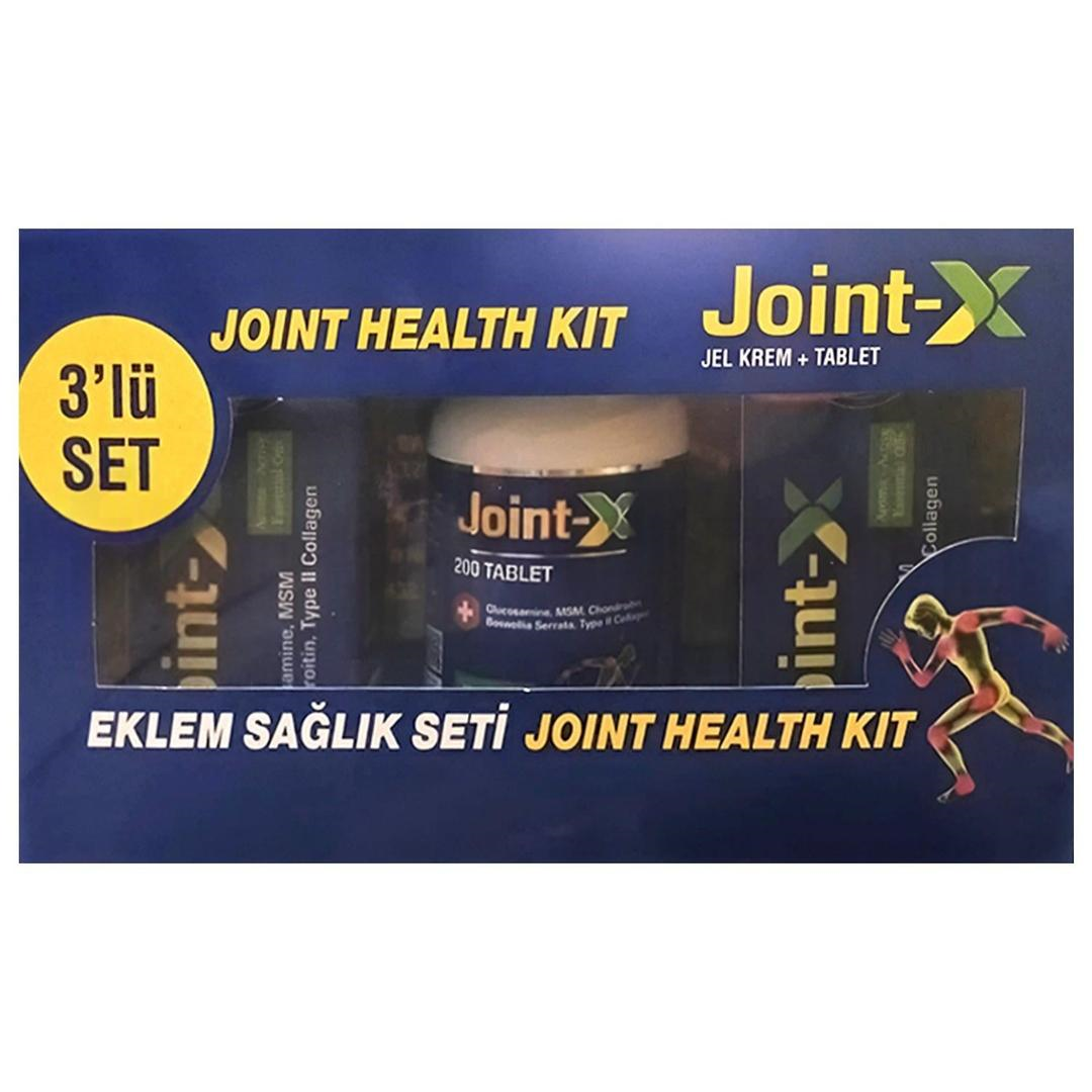 Joint-X Glucosamine Tip 2 Kolajen 3'lü ESP Eklem Sağlık Seti - 200 Tablet + 2 Jel