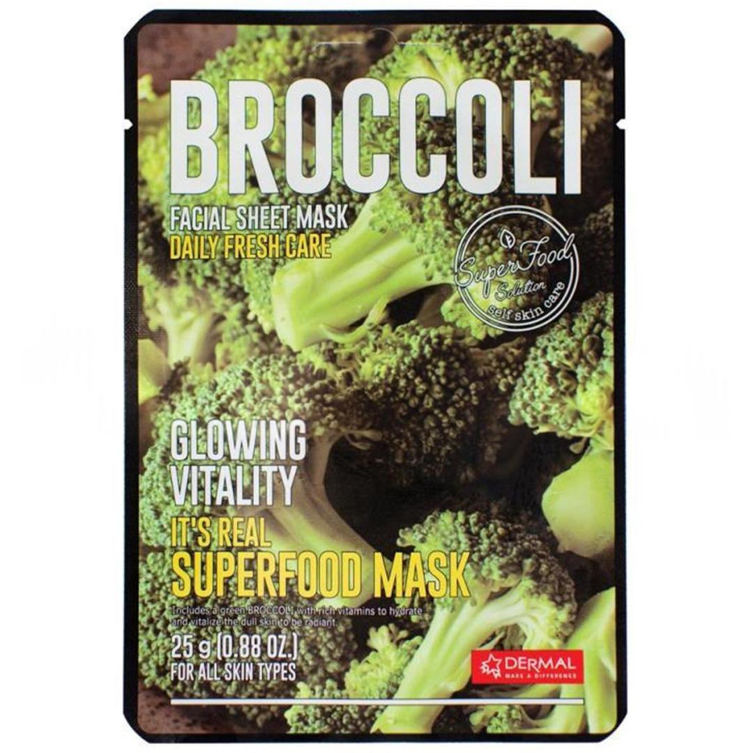 Dermal It's Real Super Gıda Maskesi Brokoli 25 gr